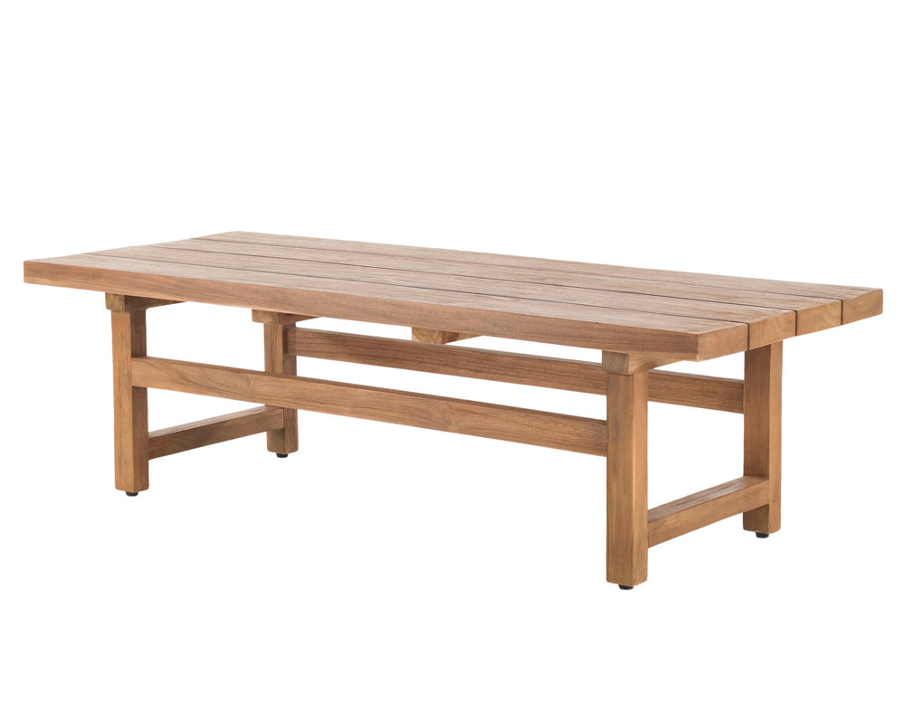 Cadik Outdoor Coffee Table | Brown