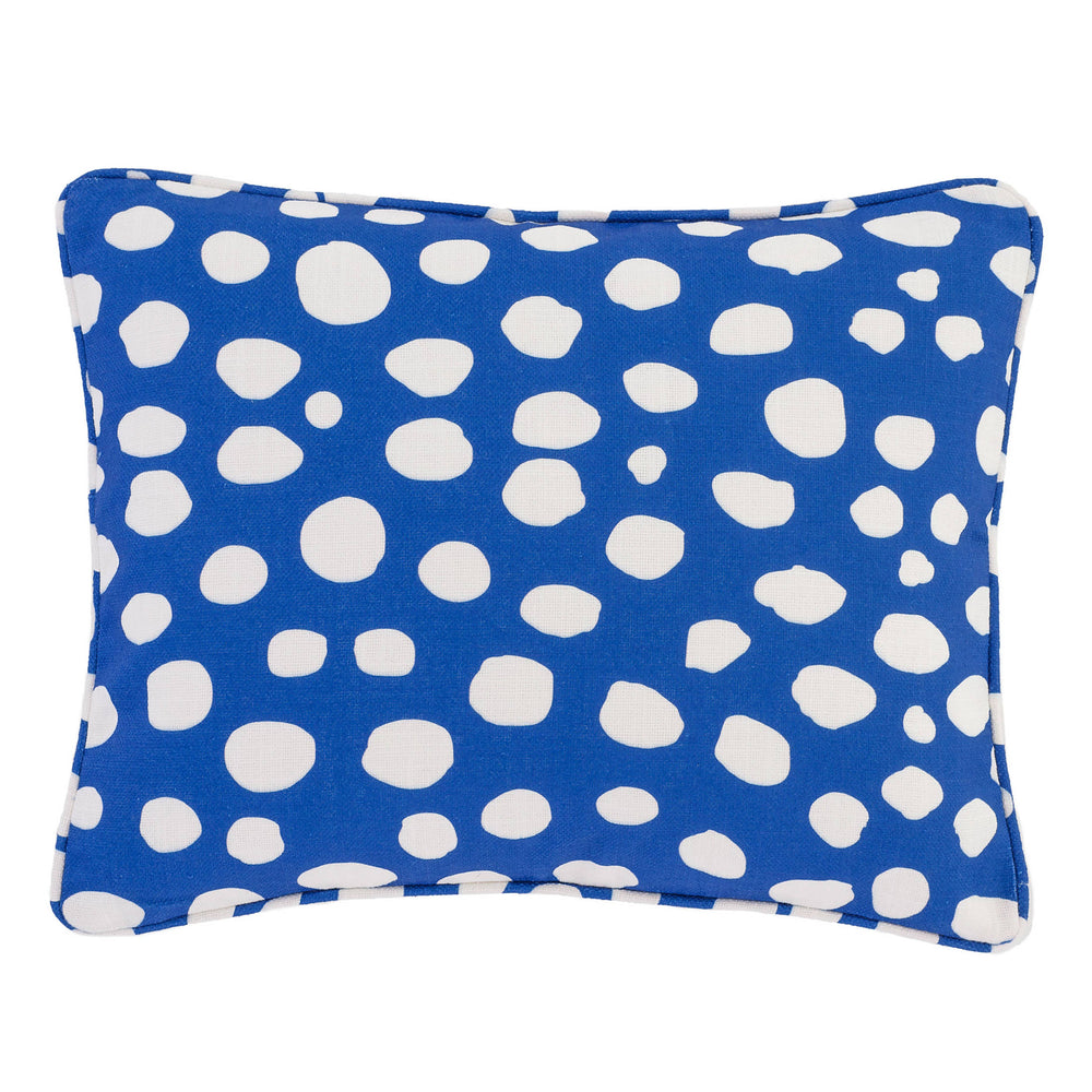 Spot On Indoor/Outdoor Decorative Pillow Cover | Cobalt