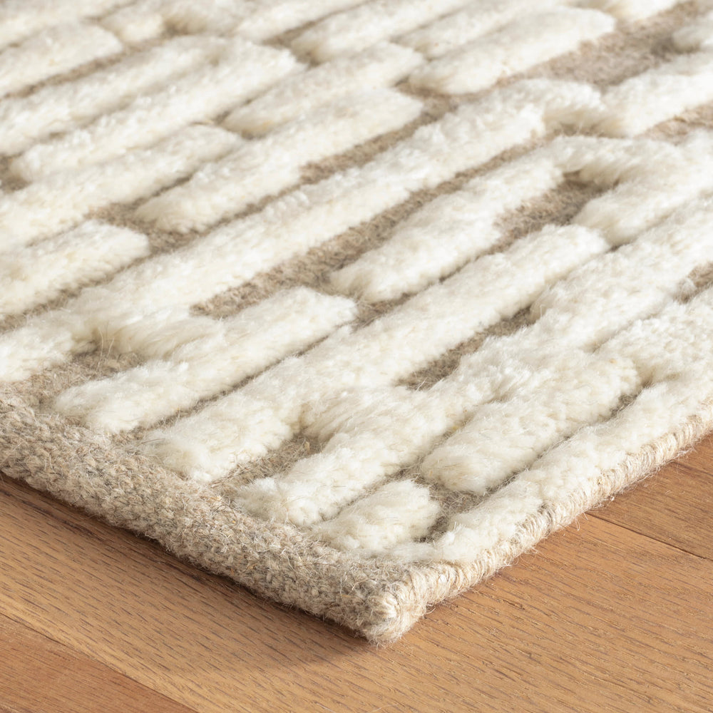 Gates Hand Knotted Wool Rug | Natural