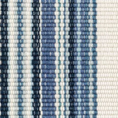 Road Runner Handwoven Indoor/Outdoor Rug Swatch | Blue