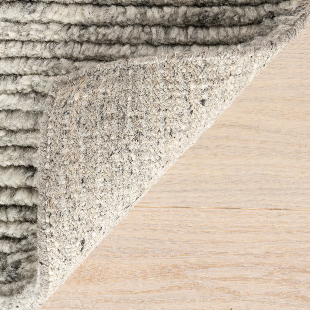 Duna Hand Knotted Wool Rug | Grey