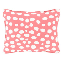 Spot On Indoor/Outdoor Decorative Pillow Cover | Coral