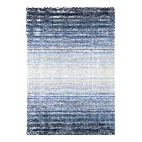 Pandora Hand Loom Knotted Rug | Blue
