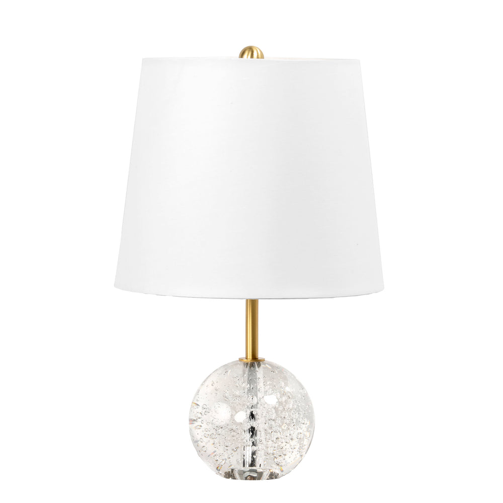 17-inch Crystal Ball Table Lamp | Clear