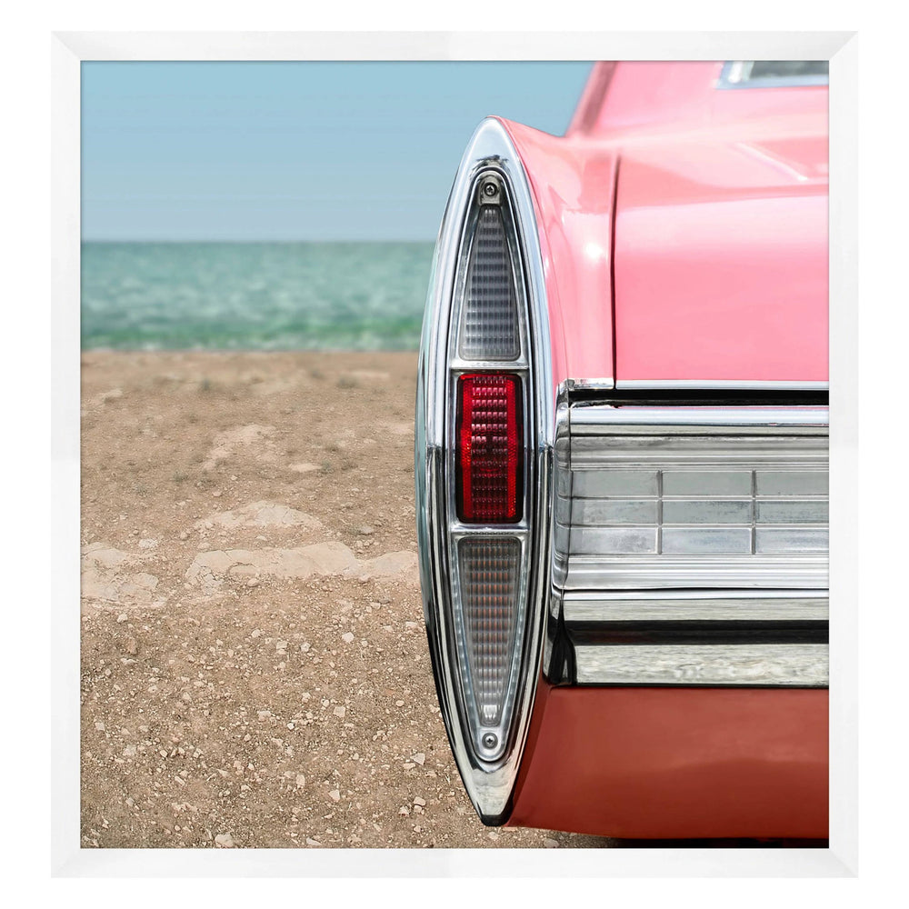 Cadillac 2 Wall Art | Pink