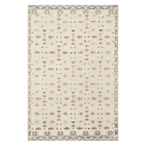 Emory Hand Knotted Wool Rug | Ivory