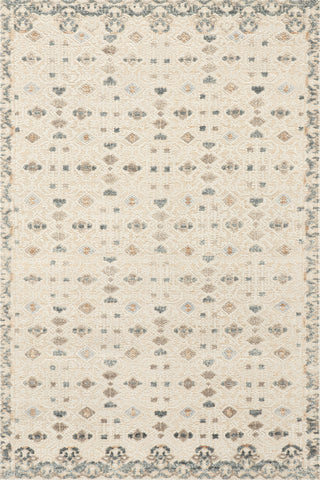 Emory Hand Knotted Wool Rug Swatch | Ivory