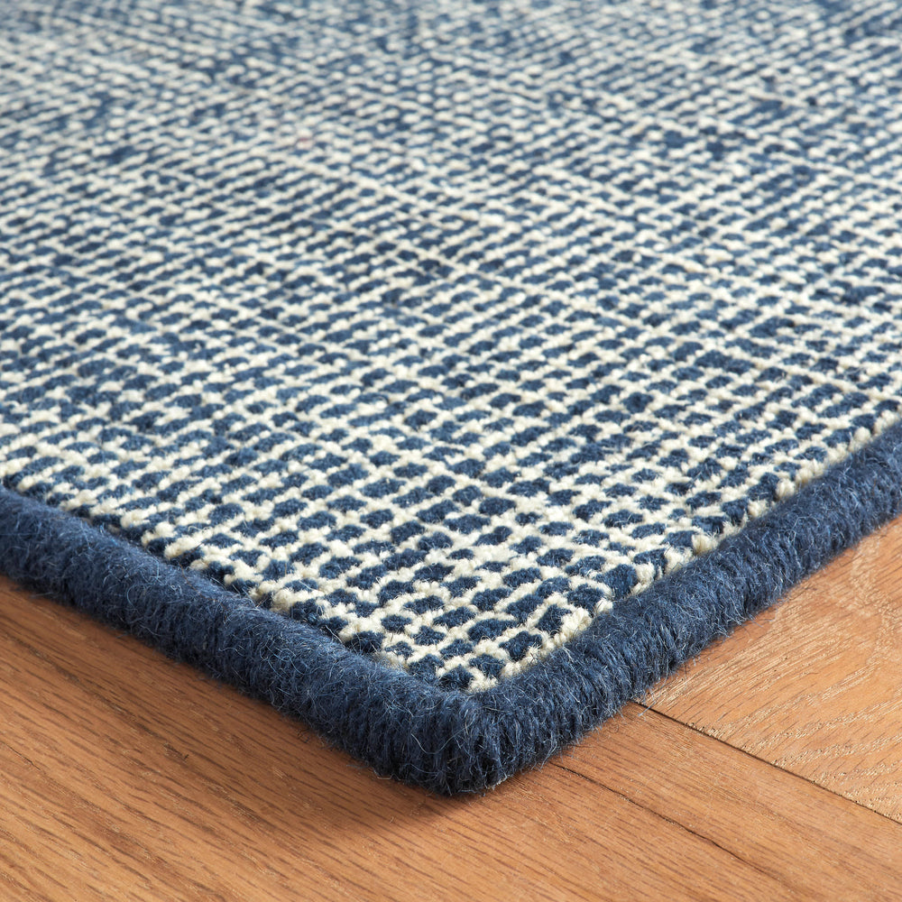 Matrix Hand Tufted Wool Custom Rug | Ink