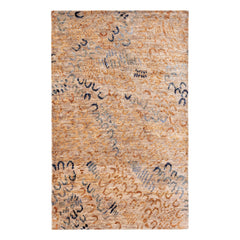 Horseshoe Hand Knotted Jute Rug | Neutral