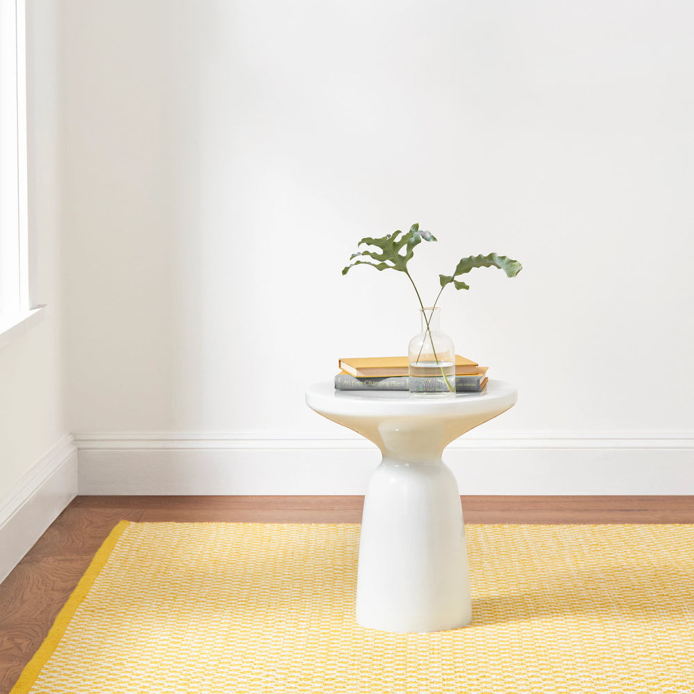 Mainsail Handwoven Indoor/Outdoor Rug | Yellow