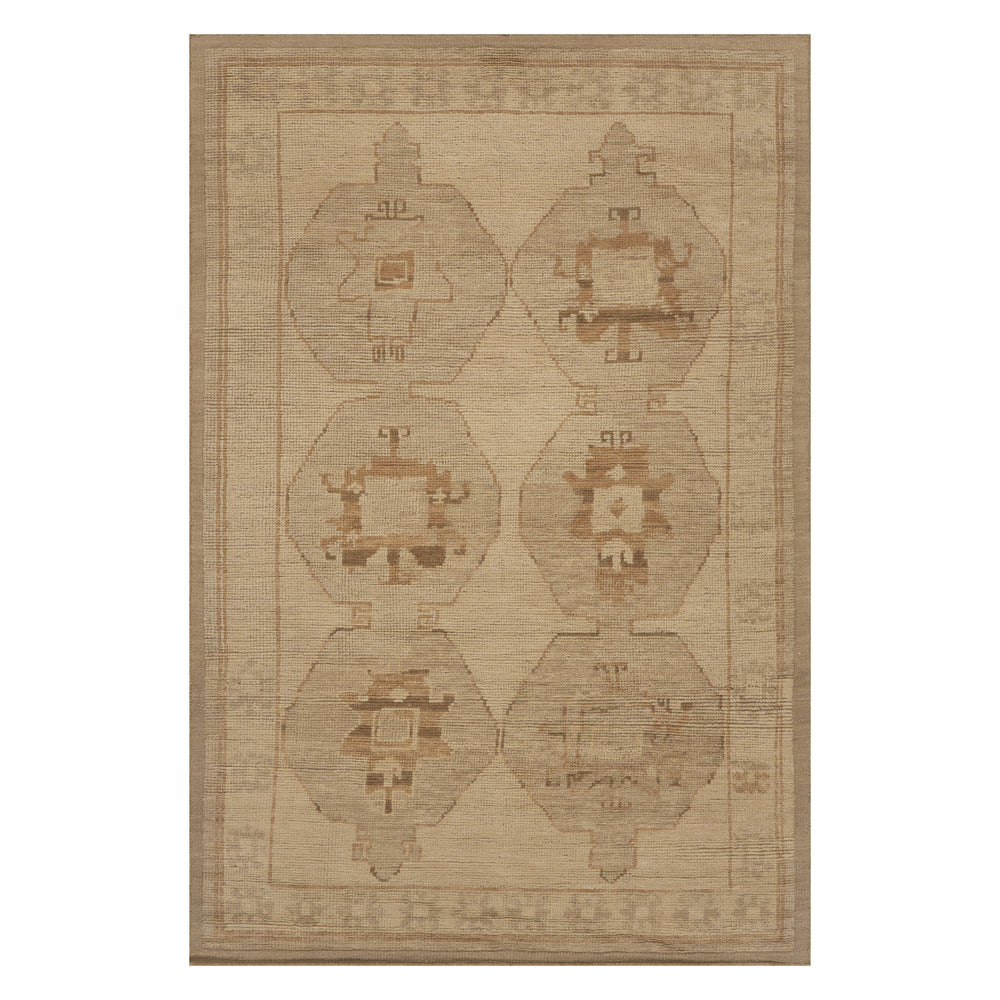 Tamalia Traditional Vintage Rug | Beige