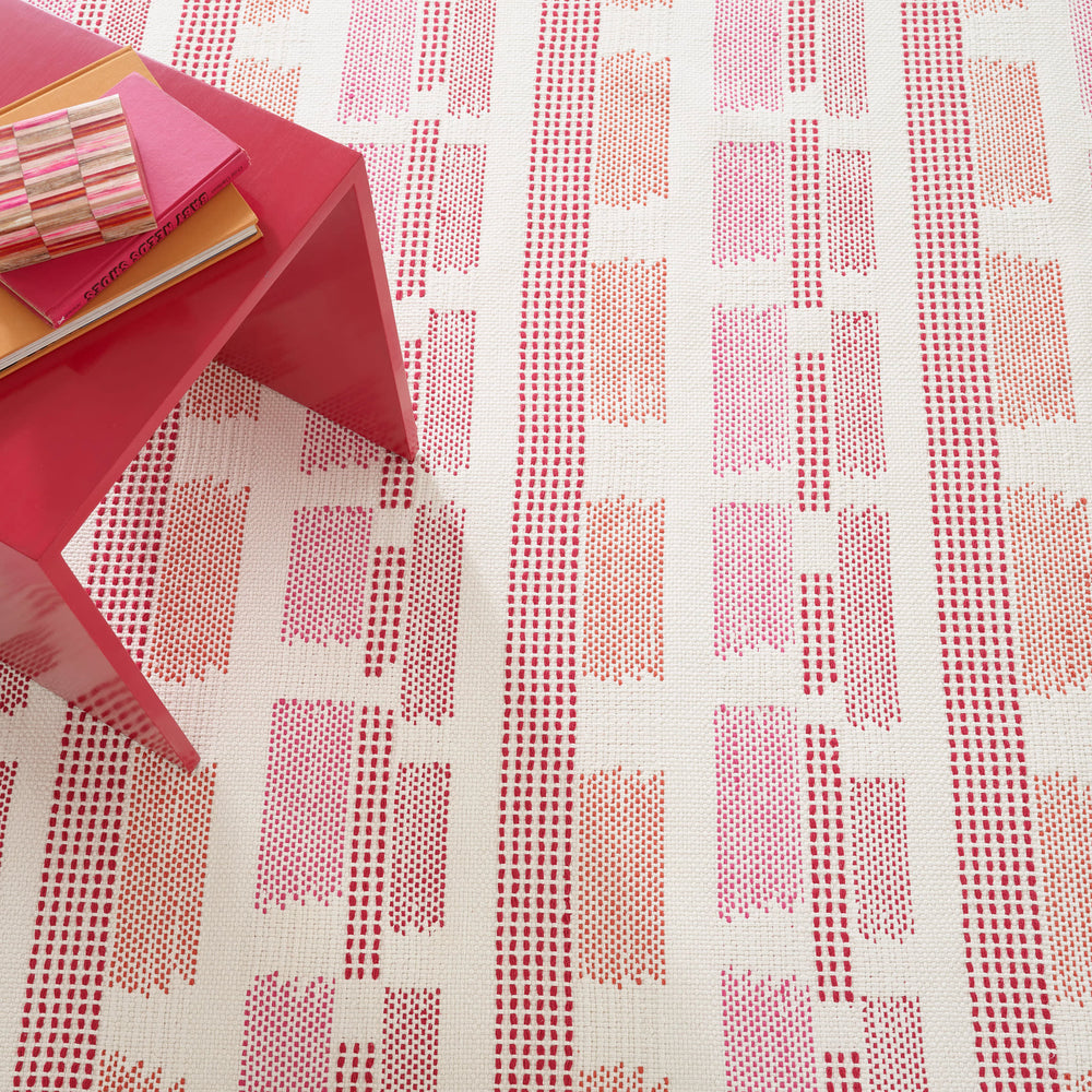 Tread Lightly Handwoven Cotton Rug | Pink