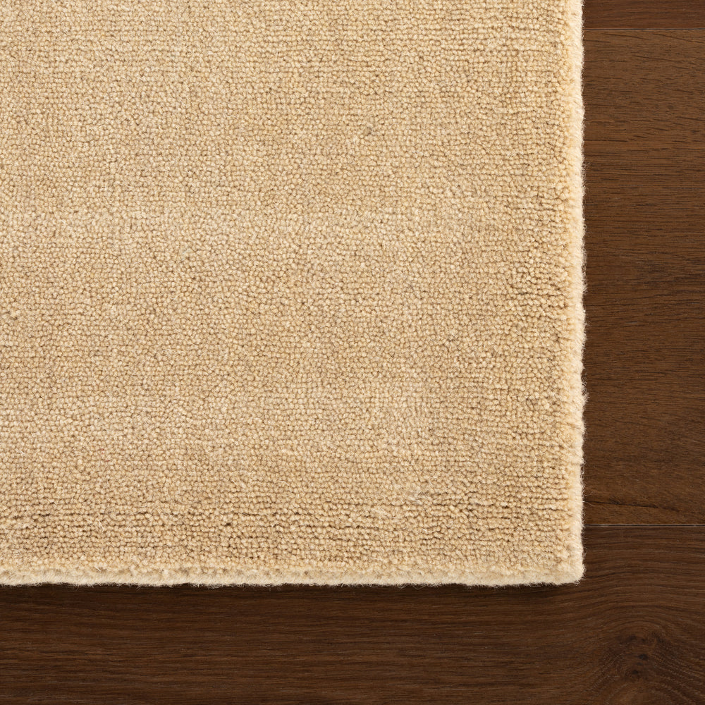 Iania Modern Solid Rug | Ivory
