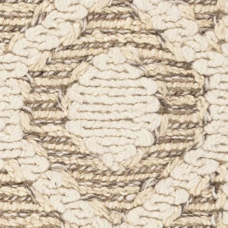 Capri Soumak Handwoven Jute Rug Swatch | Neutral