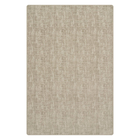Phoebe Distressed Crosshatch Custom Rug | Tawny