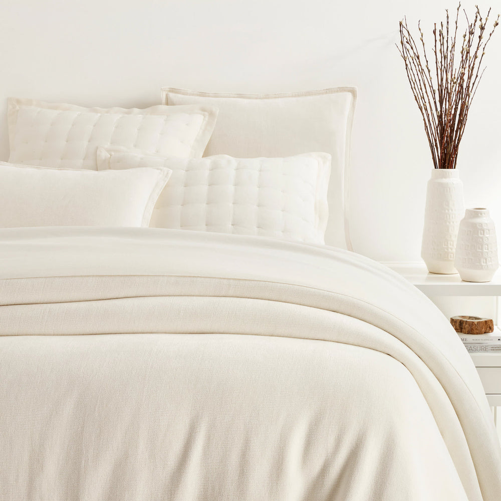 Sumptuous Chenille Coverlet | Ivory
