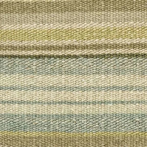 Stevie Handwoven Wool Rug Swatch | Green