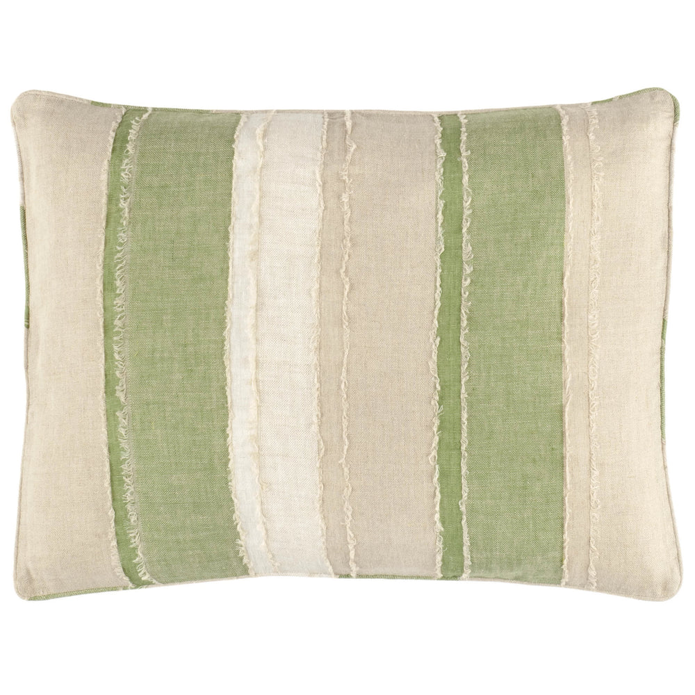 Moon Hills Linen Sham | Olive