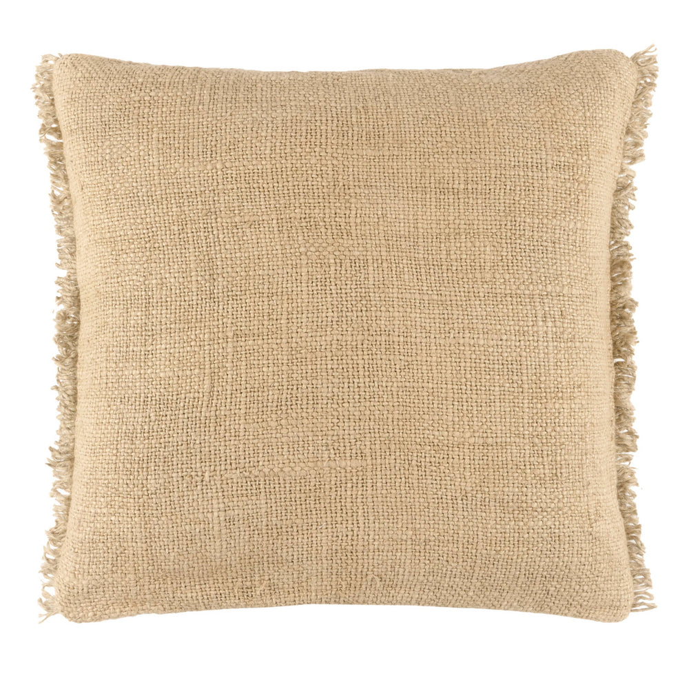 Griffin Linen Decorative Pillow Cover | Parchment