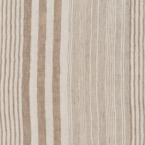 Carolina Stripe Quilt Swatch | Natural