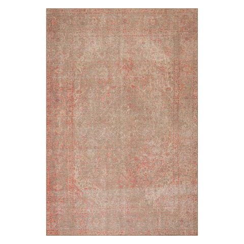 Vianey Vintage and Distressed Rug | Peach