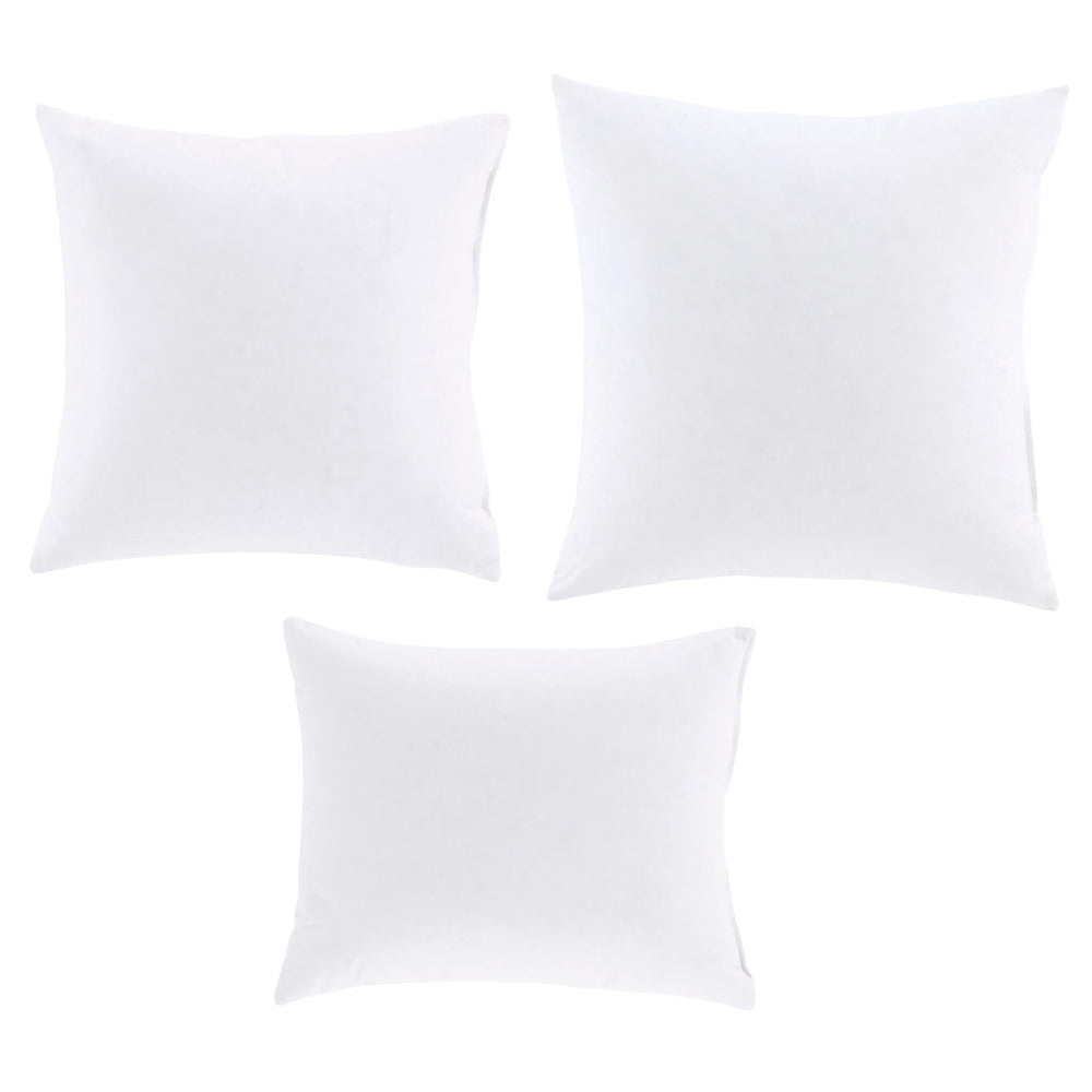Luxury Decorative Pillow Insert | White