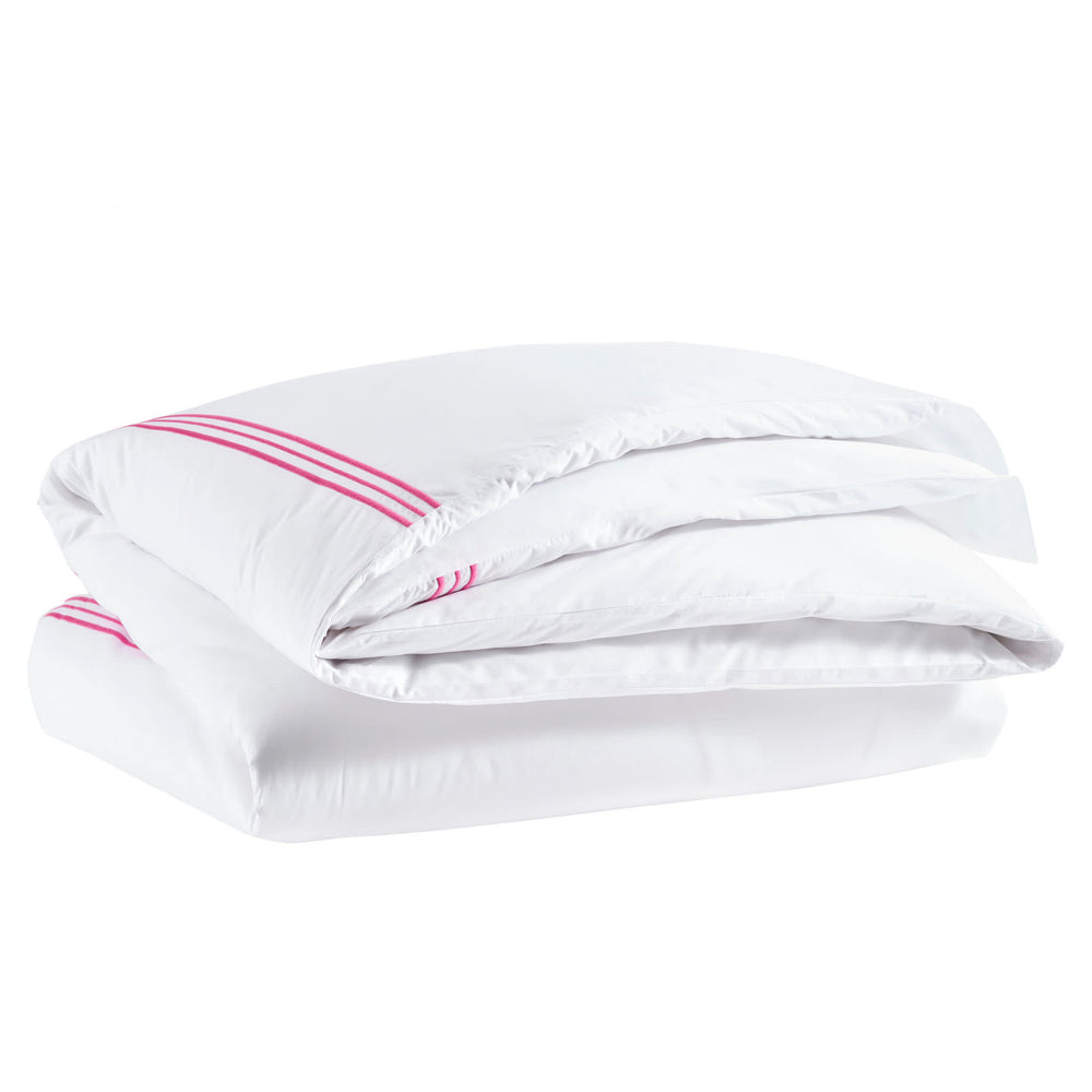Trio Duvet Cover | Fuchsia