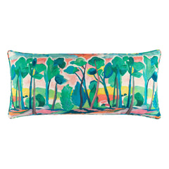 Treescape Indoor/Outdoor Decorative Pillow Cover | Multi