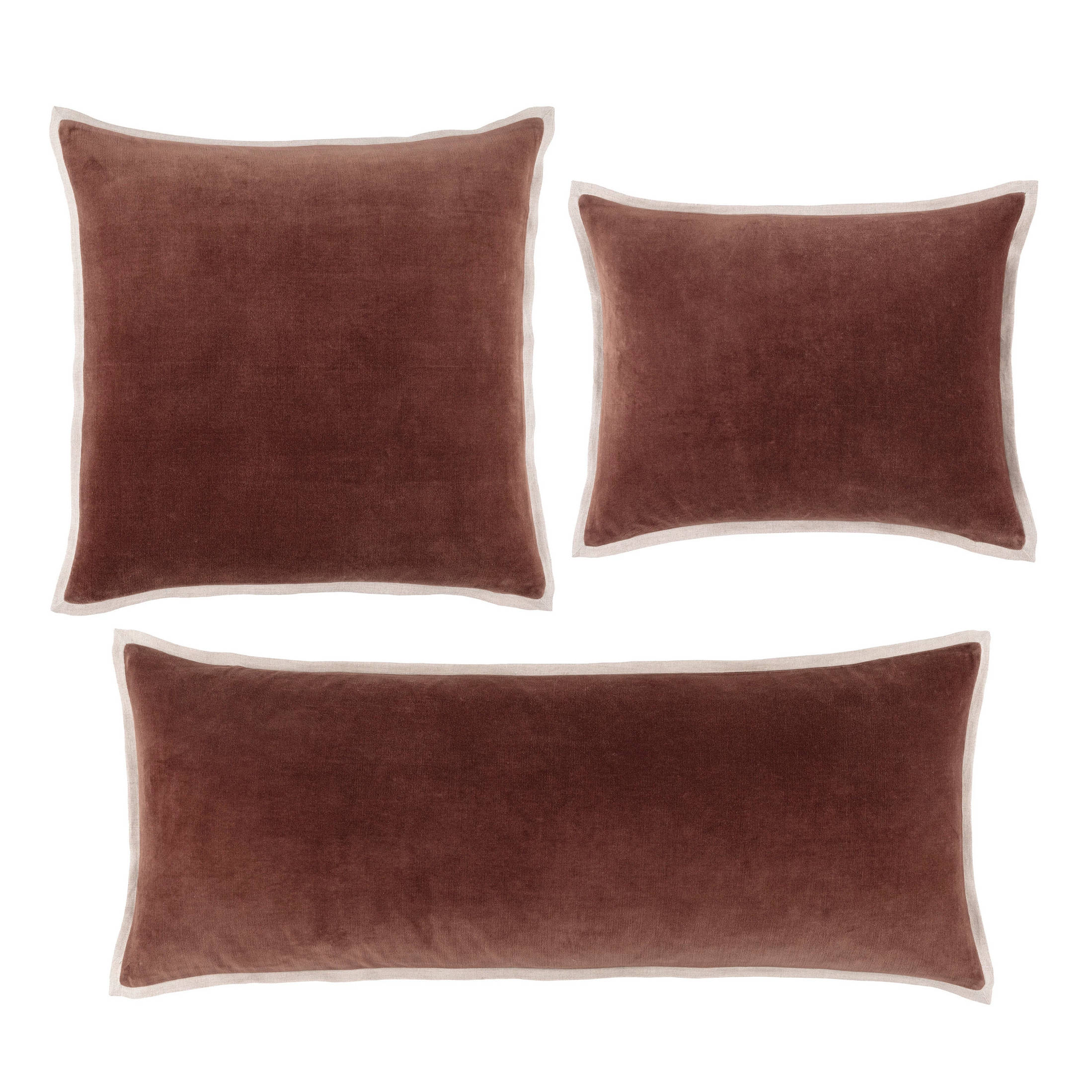 Gehry Velvet/Linen Decorative Pillow Cover