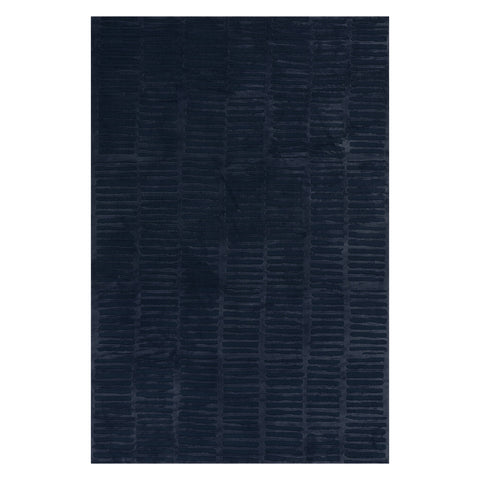 Bristol Textured Washable Rug | Blue