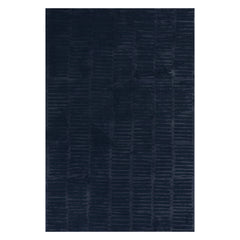 Cranbury Plush Textured Washable Rug | Blue