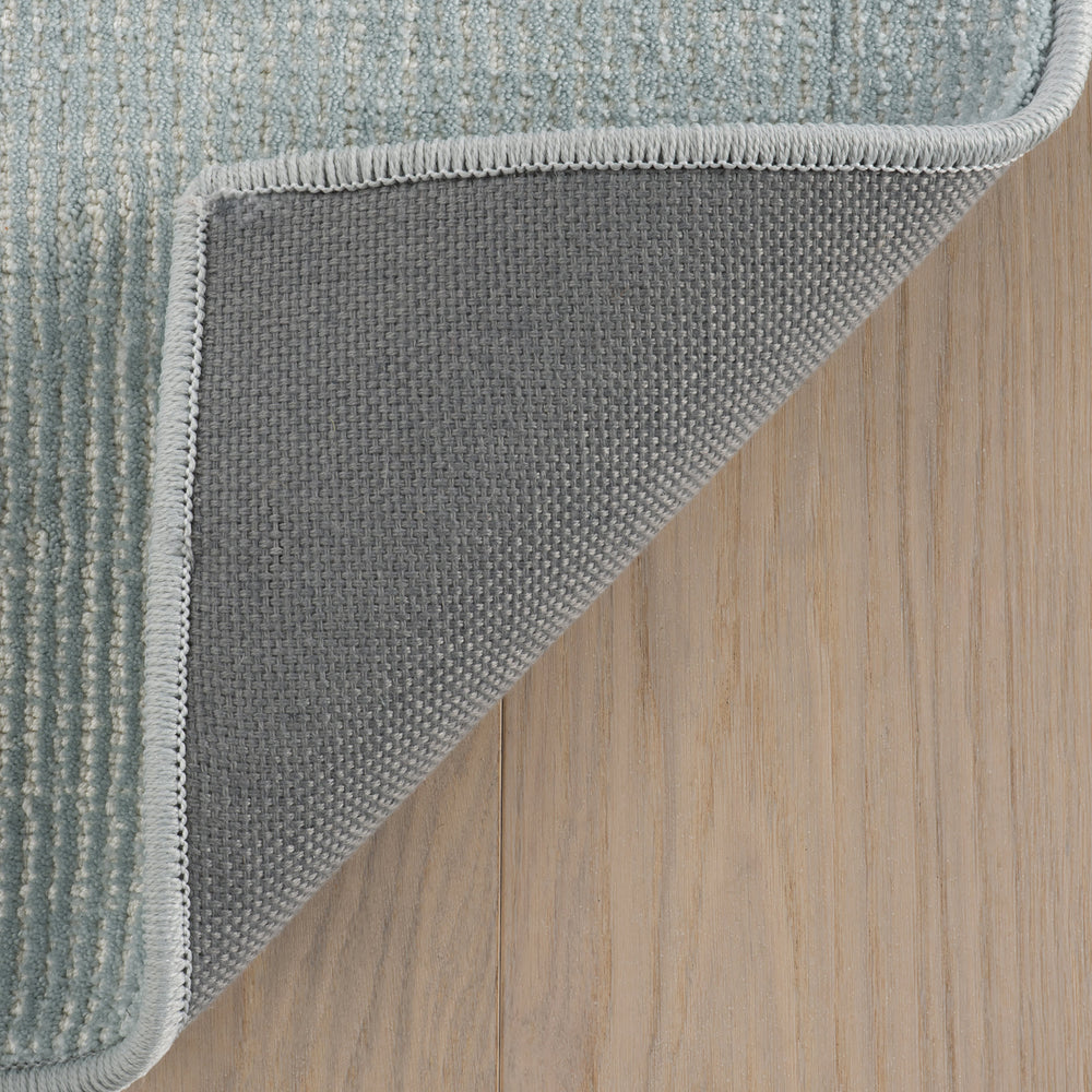 Delphine Textured Indoor/Outdoor Custom Rug | Blue