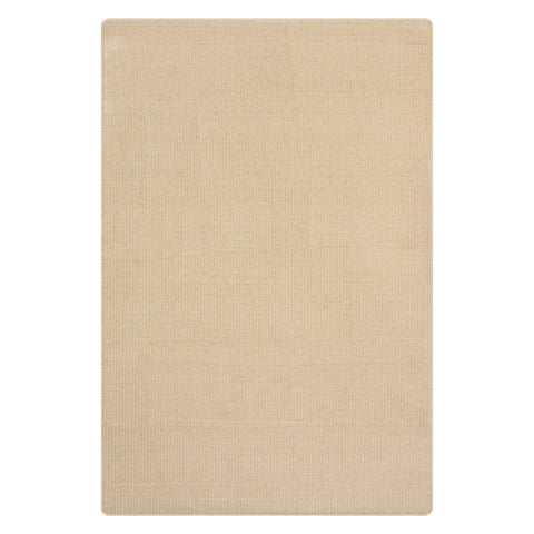 Petrel Micro-Checked Custom Rug | Tan