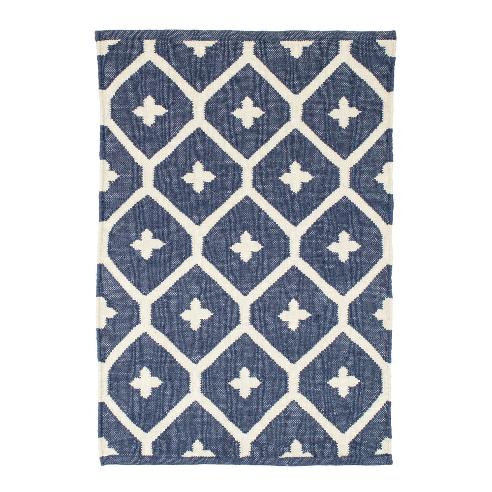Elizabeth Handwoven Indoor/Outdoor Rug by Bunny Williams | Navy