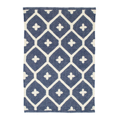 Elizabeth Handwoven Indoor/Outdoor Rug | Navy