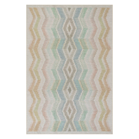 Zarek Novelty Chevron Machine Washable Rug | Multi