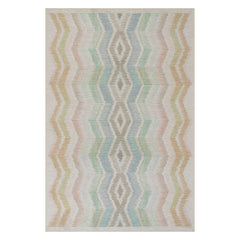 Zarek Novelty Chevron Machine Washable Rug | Multi