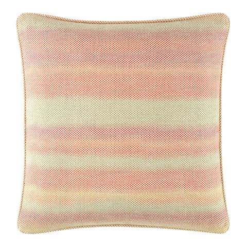 Mirage Stripe Decorative Pillow Cover | Fuchsia