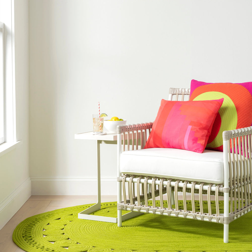 Audrey Handwoven Indoor/Outdoor Oval Rug | Sprout