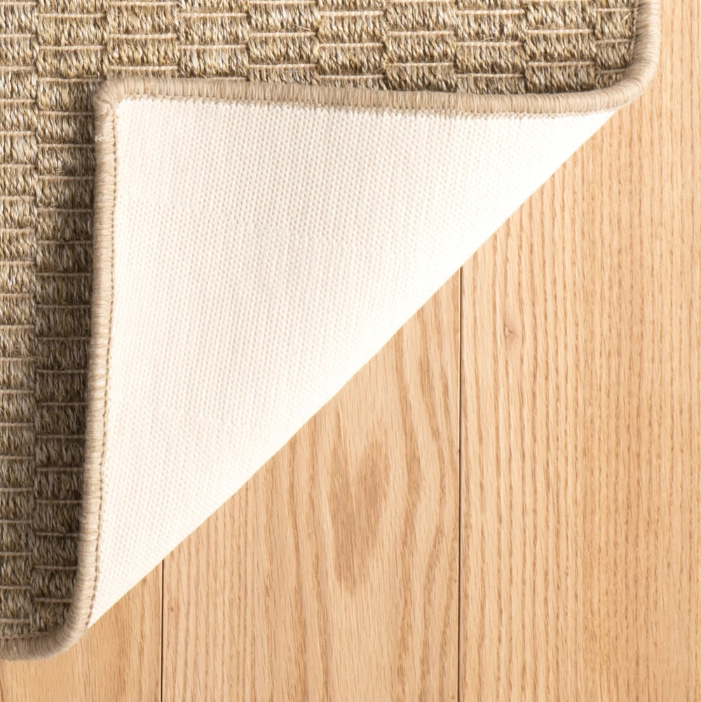 Wicker Woven Sisal Custom Rug | Natural