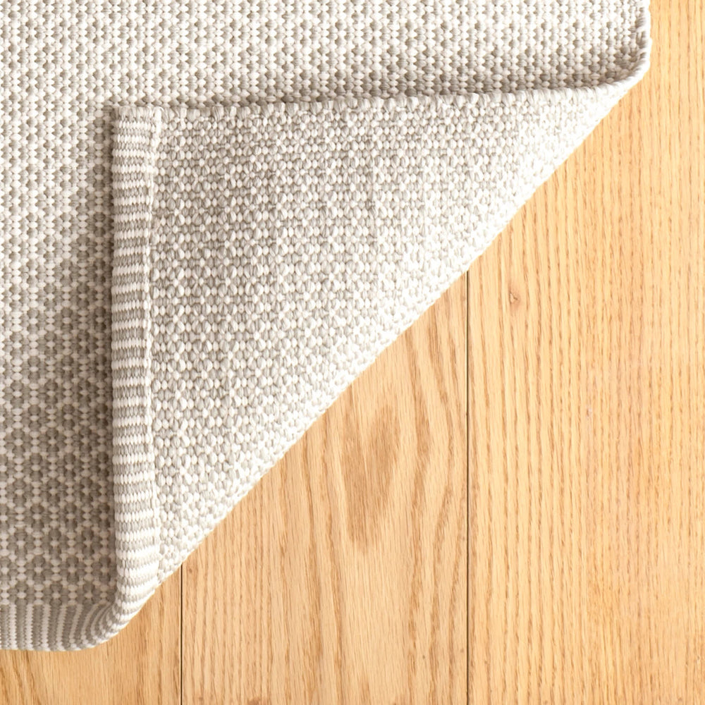 Finn Handwoven Indoor/Outdoor Rug | Platinum
