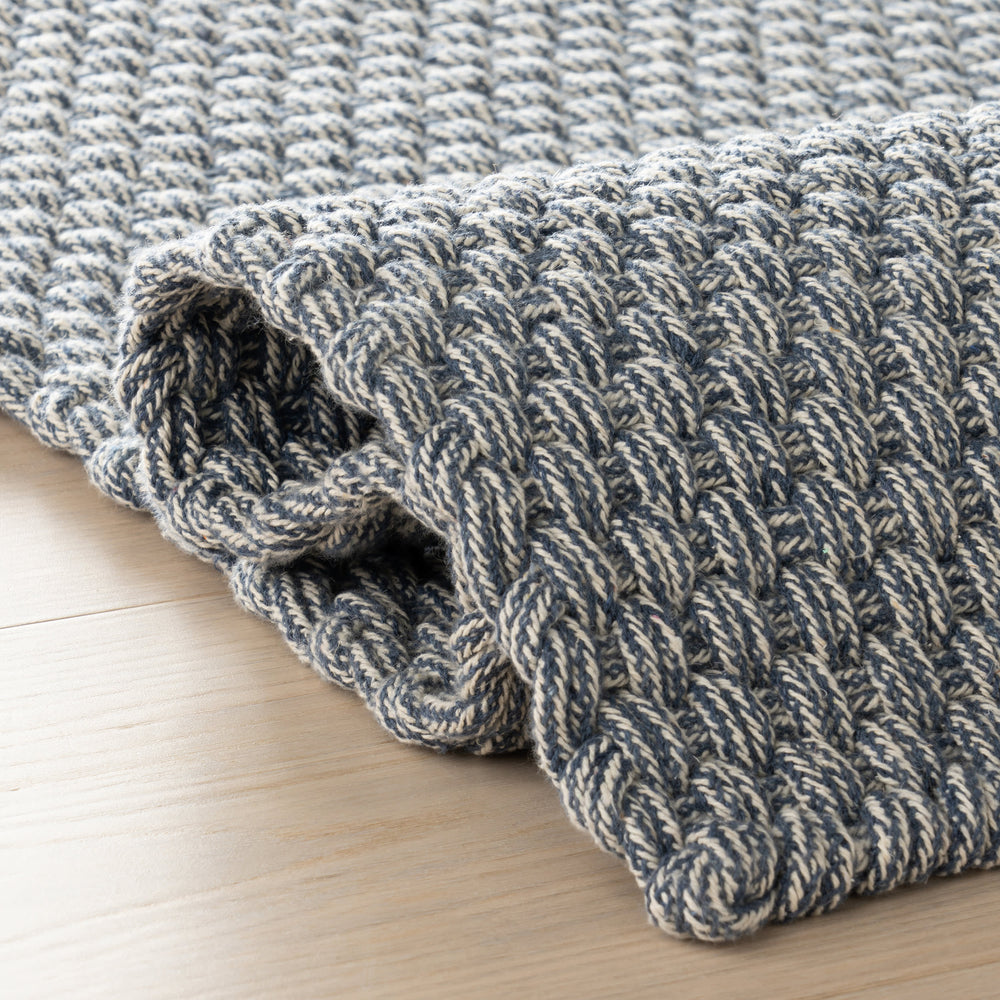 Bridges Rope Rug | Navy