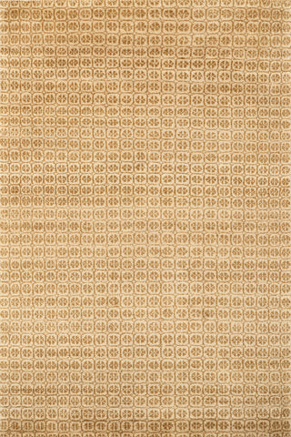 Tullie Hand Knotted Wool Rug Swatch | Ochre