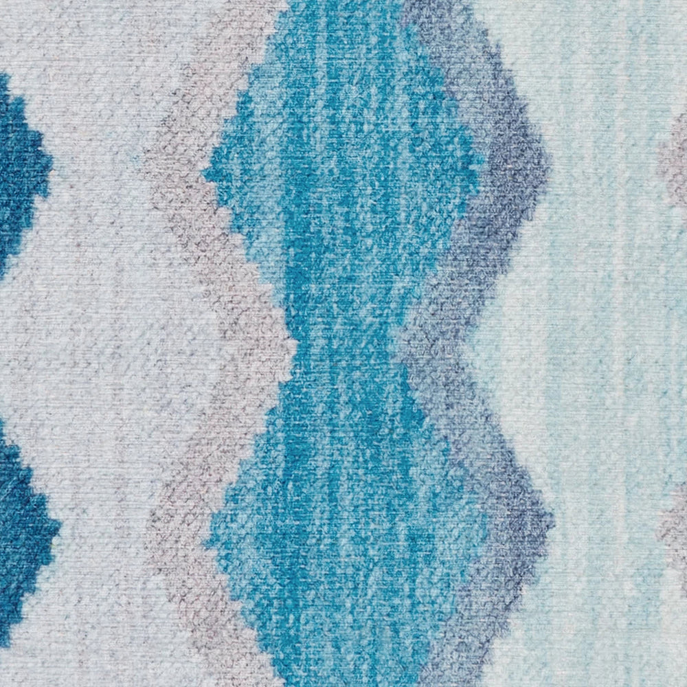 Safety Net Machine Washable Rug Swatch | Blue
