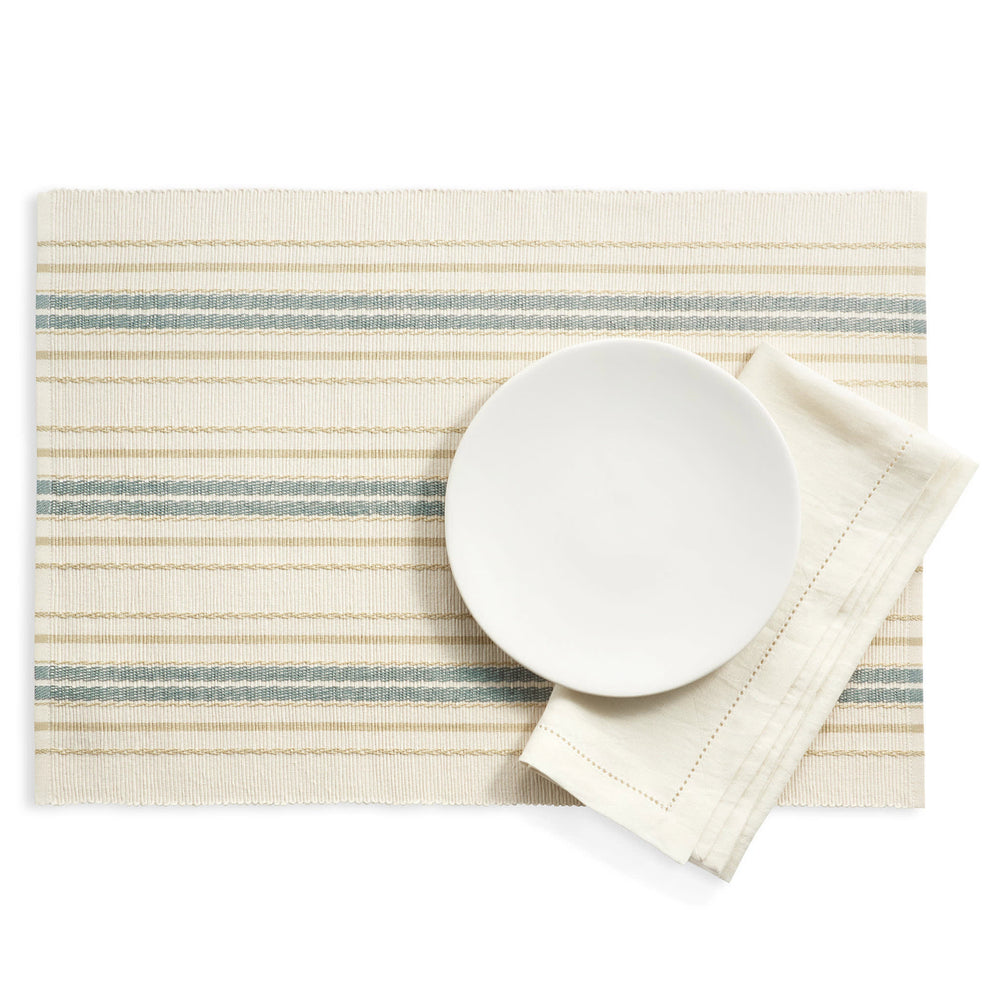 Tinsley Stripe Placemat Set of 4 | Natural