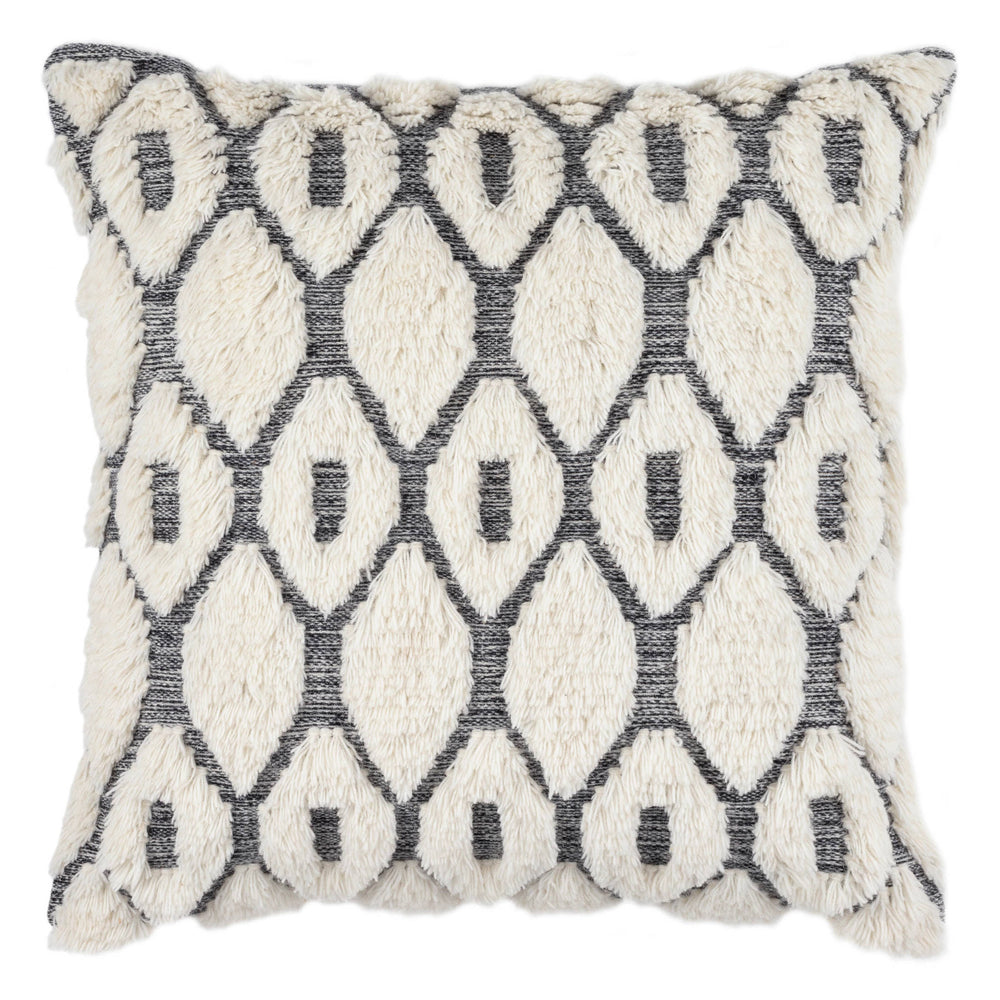 Bristol Wool Decorative Pillow Cover | Ivory