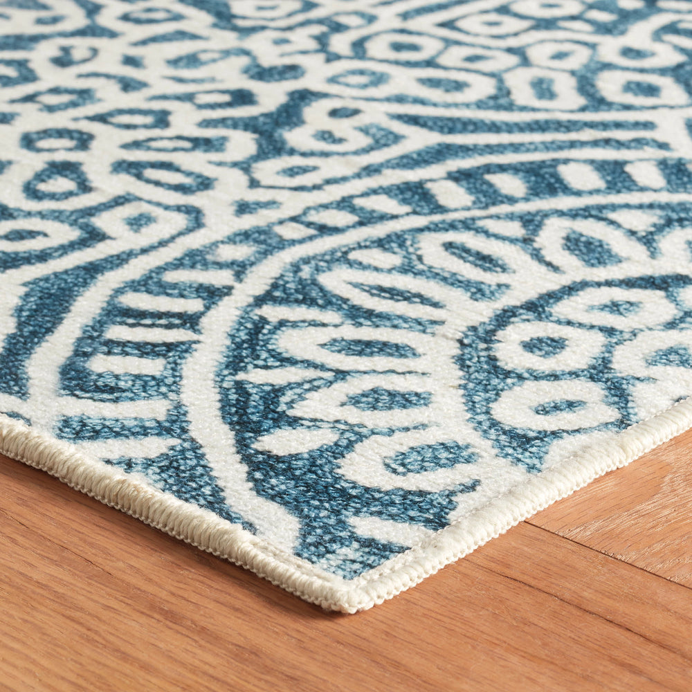 Temple Ink Machine Washable Rug | Ink
