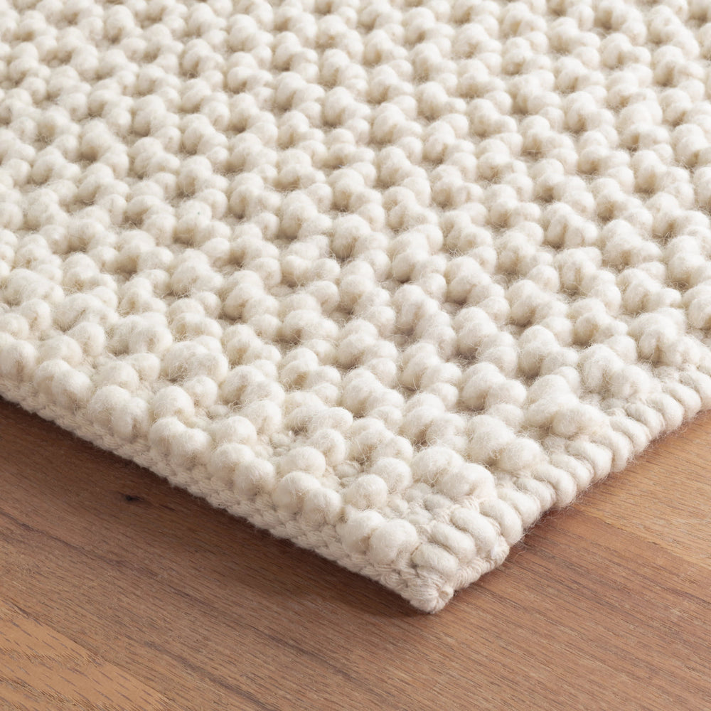 Hooper Handwoven Wool Rug | Ivory