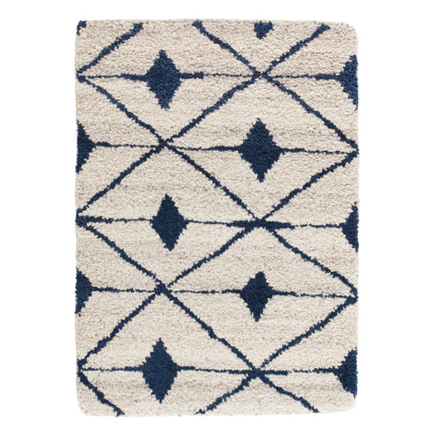 Kenitra Hand Knotted Wool Rug | Indigo
