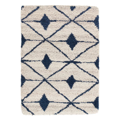 Kenitra Hand Knotted Wool Rug | Indigo